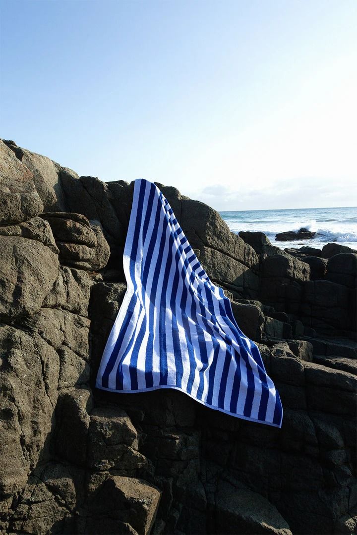 Summer Club™ Coastal Blue Beach Towel