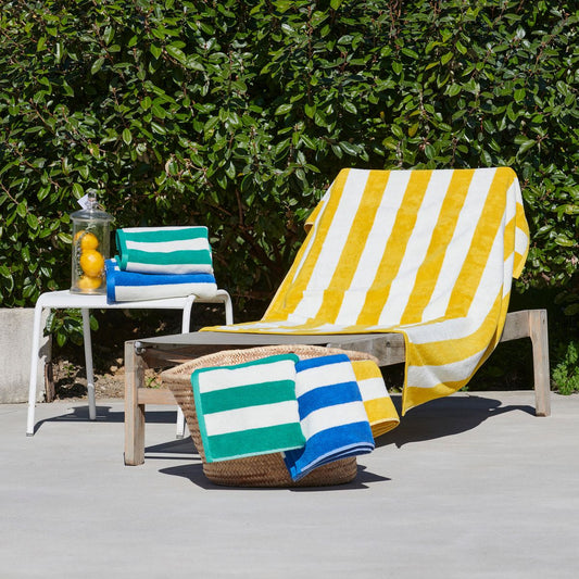 Summer Club™ Yellow Striped Beach Towel